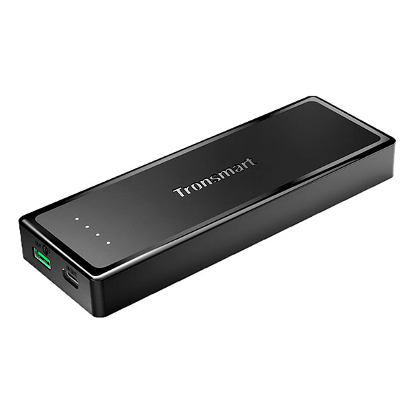 Додатковий акумулятор 10400 mAh Tronsmart Presto Quick Charge 3.0 with Type-C, Presto Quick Charge 3.0 with Type-C Input & Output
Додатковий акумулятор 10400 mAh Tronsmart Presto Quick Charge 3.0 with Type-C, Presto Quick Charge 3.0 with Type-C Input & Output