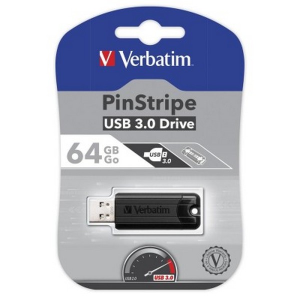Флеш память 64GB USB3.0 Verbatim PinStripe Black 49318, 64 GB PinStripe USB 3.0 Black (49318)
Флеш память 64GB USB3.0 Verbatim PinStripe Black 49318, 64 GB PinStripe USB 3.0 Black (49318)