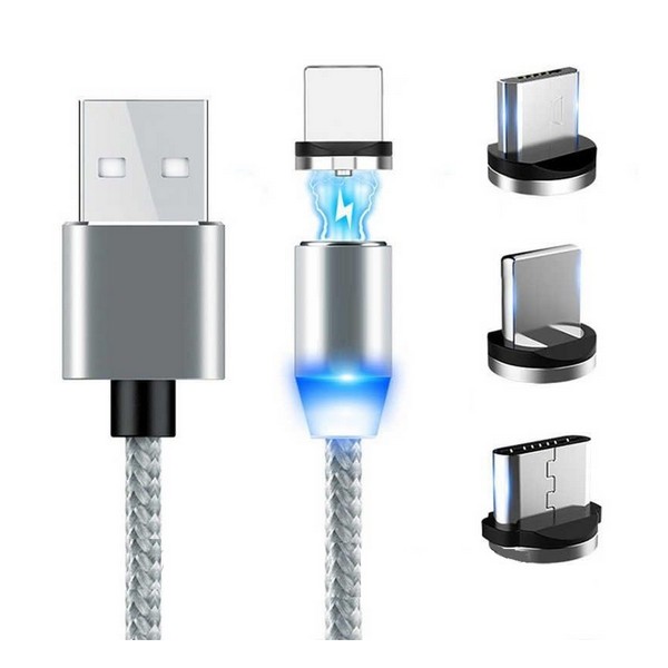 Кабель USB (папа) = Apple Lightning + microUSB + Type C Magnetic 360 (M/iP/T-c) Black, Magnetic 360 (M/iP/T-c)
Кабель USB (папа) = Apple Lightning + microUSB + Type C Magnetic 360 (M/iP/T-c) Black, Magnetic 360 (M/iP/T-c)