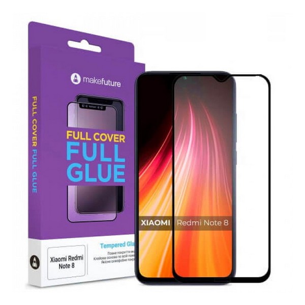 Захисне скло Xiaomi Redmi Note 8 Full Cover Full Glue прозоре (чорне) MakeFuture, MGF-XRN8
Захисне скло Xiaomi Redmi Note 8 Full Cover Full Glue прозоре (чорне) MakeFuture, MGF-XRN8