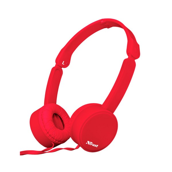 Навушники накладні провідні з мікрофоном Trust Nano Foldable Headphones red (23105, Nano Foldable Headphones red (23105)
Навушники накладні провідні з мікрофоном Trust Nano Foldable Headphones red (23105, Nano Foldable Headphones red (23105)