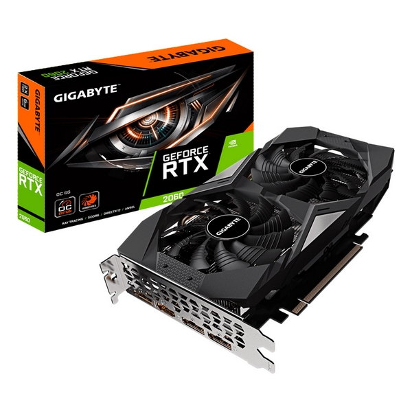 Відеокарта GIGABYTE GeForce RTX 2060 OC 6G rev. 2.0 (GV-N2060OC-6GD V2, GeForce RTX 2060 OC 6G rev. 2.0 (GV-N2060OC-6GD V2)
Відеокарта GIGABYTE GeForce RTX 2060 OC 6G rev. 2.0 (GV-N2060OC-6GD V2, GeForce RTX 2060 OC 6G rev. 2.0 (GV-N2060OC-6GD V2)