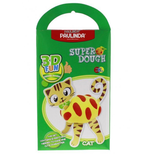 PAULINDA Маса для ліплення Super Dough 3D FUN Кіт, Маса для ліплення Super Dough 3D FUN Кіт
PAULINDA Маса для ліплення Super Dough 3D FUN Кіт, Маса для ліплення Super Dough 3D FUN Кіт