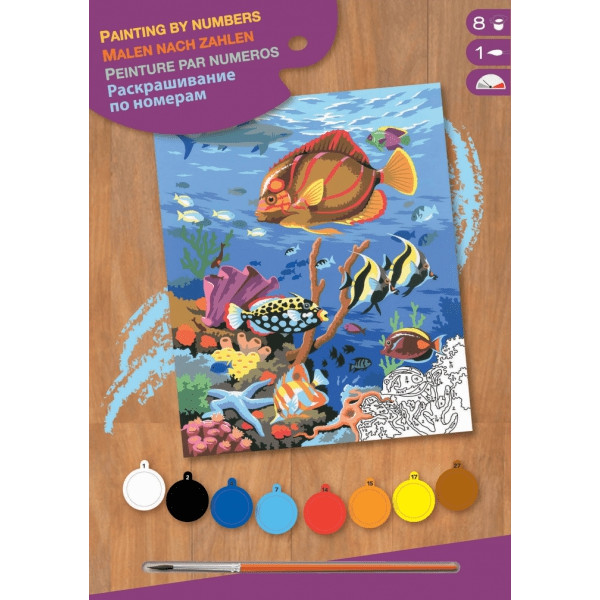 Sequin Art Набір для творчості PAINTING BY NUMBERS JUNIOR Coral Scene, Набір для творчості PAINTING BY NUMBERS JUNIOR Coral Scene
Sequin Art Набір для творчості PAINTING BY NUMBERS JUNIOR Coral Scene, Набір для творчості PAINTING BY NUMBERS JUNIOR Coral Scene