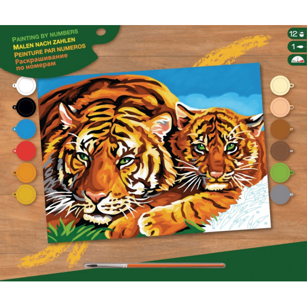 Sequin Art Набір для творчості PAINTING BY NUMBERS SENIOR Tigers, Набір для творчості PAINTING BY NUMBERS SENIOR Tigers
Sequin Art Набір для творчості PAINTING BY NUMBERS SENIOR Tigers, Набір для творчості PAINTING BY NUMBERS SENIOR Tigers