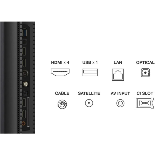ТЕЛЕВІЗОР TCL 55C765 BLACK 55 8
