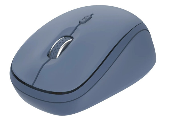 МИШКА TRUST YVI+COMPACT MULTI-DEVICE WIRELESS MOUSE BLUE 1