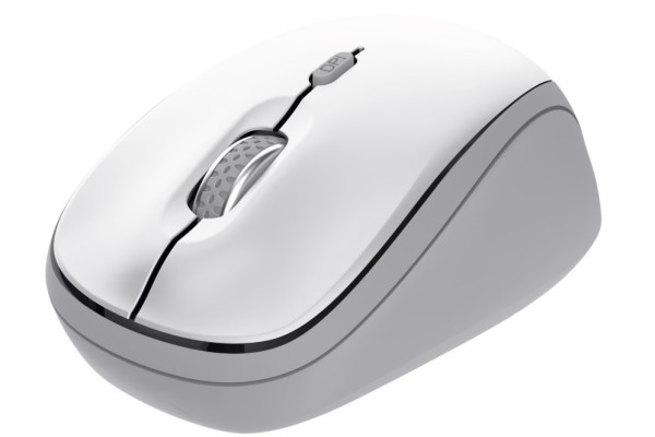 МИШКА TRUST YVI+COMPACT MULTI-DEVICE WIRELESS MOUSE WHITE 1