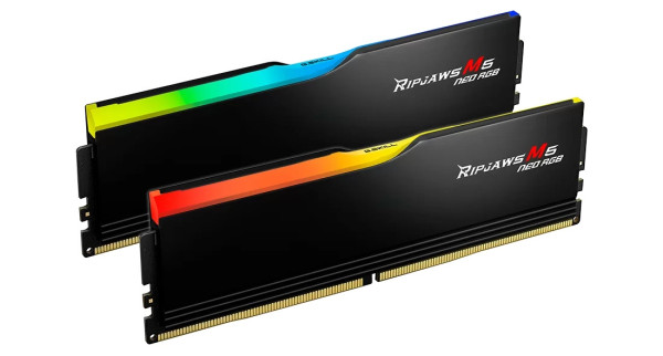 ОПЕРАТИВНА ПАМ'ЯТЬ G.SKILL 32GB (2X16GB) DDR5 6000 MHZ CL30 RIPJAWS M5 NEO RGB BLACK (F5-6000J3038F16GX2-RM5NRK) 2