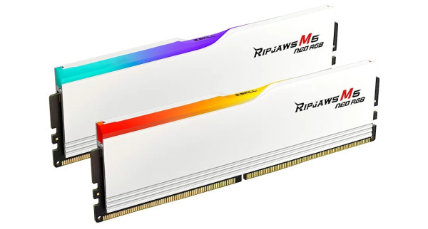 ОПЕРАТИВНА ПАМ'ЯТЬ G.SKILL 32GB (2X16GB) DDR5 6000 MHZ CL30 RIPJAWS M5 NEO RGB WHITE (F5-6000J3038F16GX2-RM5NRW) 2