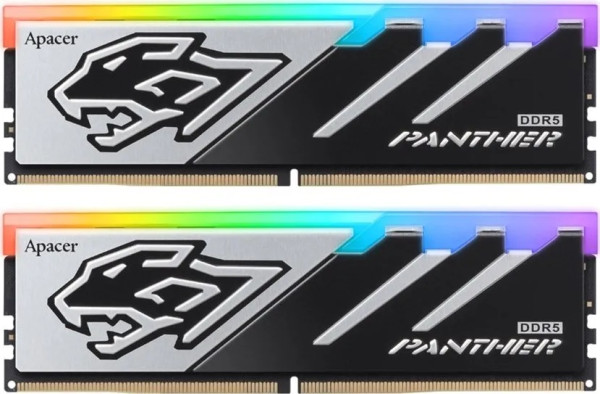 ОПЕРАТИВНА ПАМ'ЯТЬ APACER 32GB (2X16GB) DDR5 6400 MHZ CL32 PANTHER RGB (AH5U32G64C5529BAA-2) 0