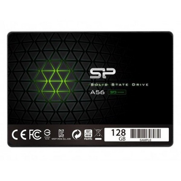 ЖЕСТКИЙ ДИСК ВНУТРЕННИЙ SSD SILICON POWER ACE A56 (SP128GBSS3A56B25) 128GB 0