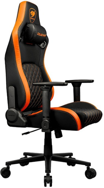 ІГРОВЕ КРІСЛО COUGAR DEFENSOR BLACK ORANGE 8