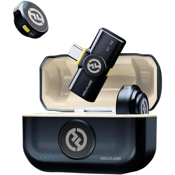 МІКРОФОННА РАДІОСИСТЕМА HOLLYLAND LARK M2 DUO WITH USB-C PLUG 0