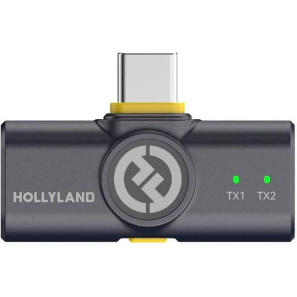 МІКРОФОННА РАДІОСИСТЕМА HOLLYLAND LARK M2 DUO WITH USB-C PLUG 3