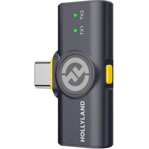 МІКРОФОННА РАДІОСИСТЕМА HOLLYLAND LARK M2 DUO WITH USB-C PLUG 4