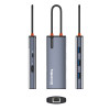 USB-ХАБ COLORWAY (CW-HUB02) 6-IN-1 TYPE-C PD 100W GRAY 5