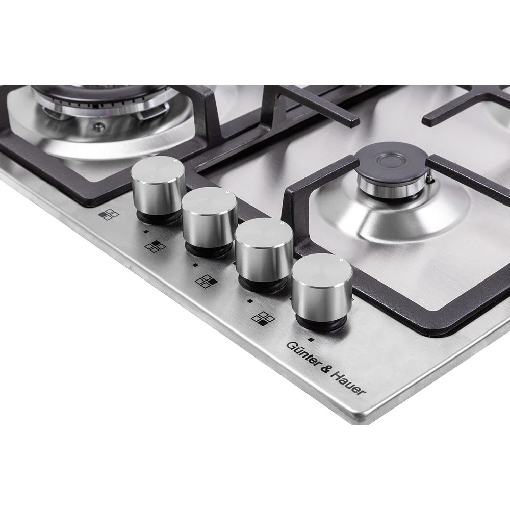 ВАРИЛЬНА ПОВЕРХНЯ GUNTER&HAUER GH 608 IX SILVER 4