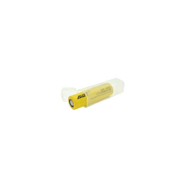 АКУМУЛЯТОР AWT 18650 35А (IMR18650-2500-35А) YELLOW 2500MAH 0