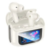 БЕЗДРОТОВІ НАВУШНИКИ HOCO EQ21 SANDY WITH TOUCH SCREEN ANC + ENC WHITE 0