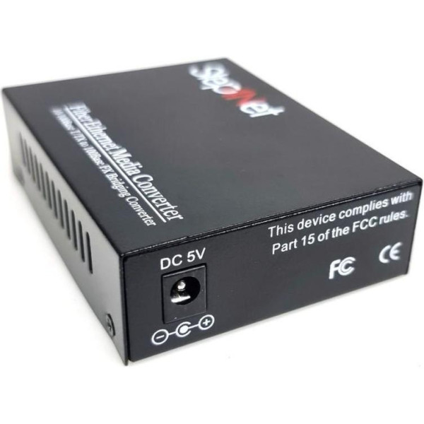 МЕДІАКОНВЕРТЕР STEP4NET MC-R-0.1-1SM-1310NM-20 2