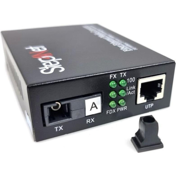 МЕДІАКОНВЕРТЕР STEP4NET MC-R-0.1-1SM-1310NM-20 3