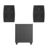 АКУСТИЧЕСКИЙ КОМПЛЕКТ SKY SOUND SUBT-10B/LS (2X40ВТ) BLACK 0