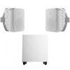АКУСТИЧЕСКИЙ КОМПЛЕКТ SKY SOUND SUBT-10W/OS (2X40ВТ) WHITE 0