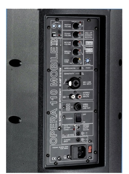 АКУСТИЧНА СИСТЕМА DB TECHNOLOGIES OPERA 110 MOBILE BLACK 1