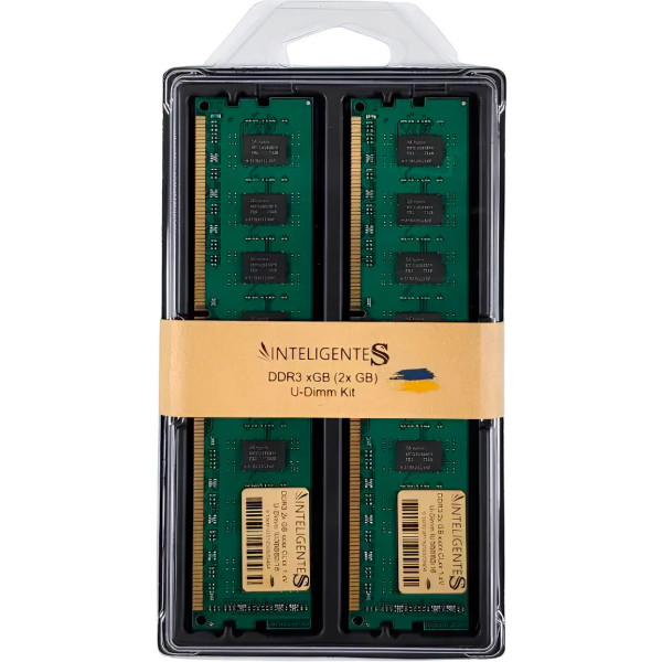 ОПЕРАТИВНАЯ ПАМЯТЬ INTELIGENTES 16GB (2X8GB) DDR3 1600 MHZ (IU3BBB2/16) 0