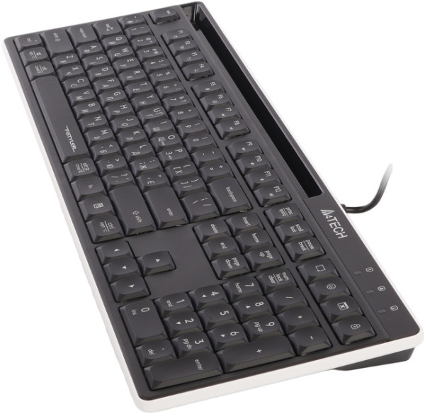 КЛАВІАТУРА A4TECH FX72 USB BLACK ENG / UKR 4