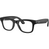 СМАРТОКУЛЯРИ RAY-BAN META WAYFARER LARGE MATTE BLACK/CLEAR TO GRAPHITE GREEN TRANSITIONS (RW4008 601S1M 53-22) 0