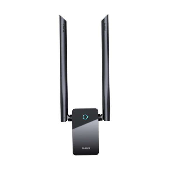МЕРЕЖЕВИЙ АДАПТЕР BASEUS FASTJOY SERIES WIFI ADAPTER 1800MBPS (EXTERNAL ANTENNA) CLUSTER BLACK (B01317600111-06) 0