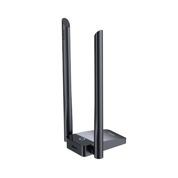 МЕРЕЖЕВИЙ АДАПТЕР BASEUS FASTJOY SERIES WIFI ADAPTER 1800MBPS (EXTERNAL ANTENNA) CLUSTER BLACK (B01317600111-06) 1