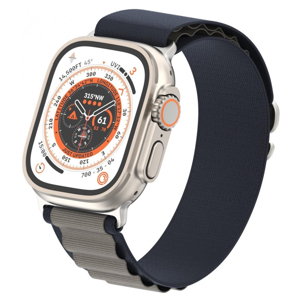 РЕМІНЕЦЬ ДЛЯ СМАРТ-ГОДИННИКА ARMORSTANDART ALPINA BAND ДЛЯ APPLE WATCH 42 (SERIES 10)/41/40/38 BLUE (ARM81040) 3