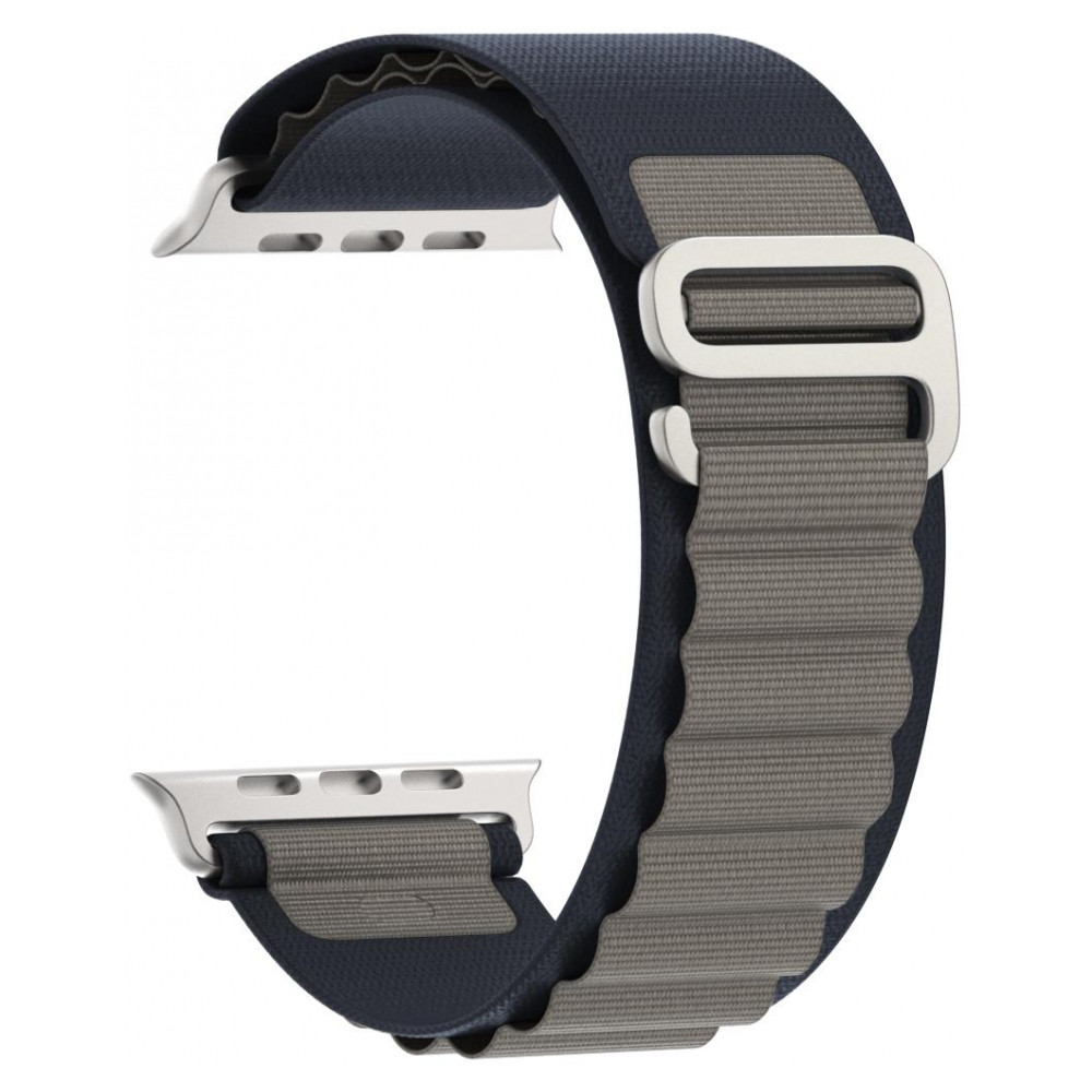 РЕМЕШОК ДЛЯ СМАРТ-ЧАСОВ ARMORSTANDART ALPINA BAND ДЛЯ APPLE WATCH 49/46/45/44/42 (SERIES 1-3) BLUE (ARM81041) 0