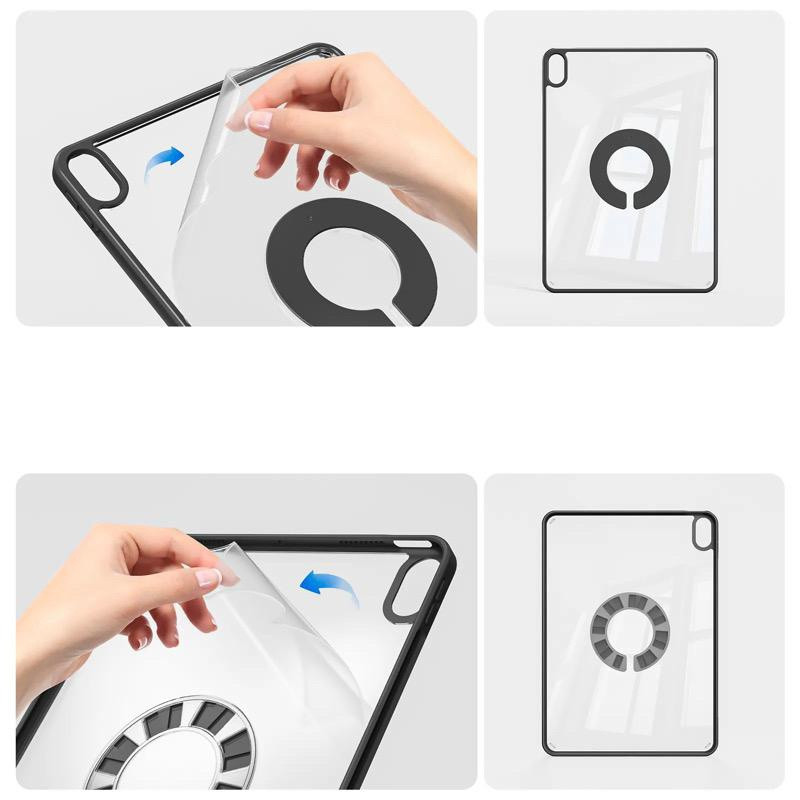 ЧОХОЛ-КНИЖКА ДЛЯ ПЛАНШЕТА BECOVER ULTRA SLIM ORIGAMI FLEX З КРІПЛЕННЯМ APPLE IPAD AIR 11 M2/M3 (2024/2025) BLACK (712975) 5