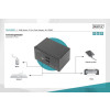 KVM ПЕРЕМИКАЧ DIGITUS (DS-12860) DESKTOP HDMA KVM, 2 PORT, DUAL DISPLAY, 4K 5
