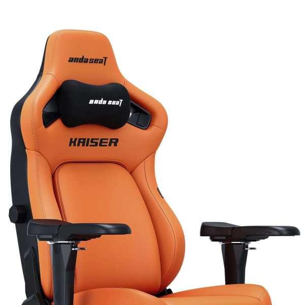 ІГРОВЕ КРІСЛО ANDA SEAT KAISER 4 SIZE L ORANGE (AD12YDDC-L-20-O-PV/C) 2