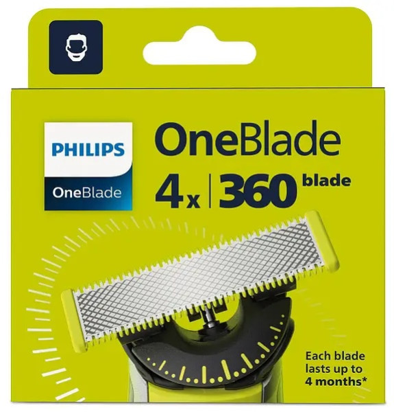 НАСАДКА ДЛЯ ЕЛЕКТРОБРИТВИ PHILIPS ONEBLADE 360 QP430/60 1