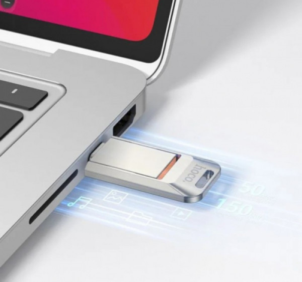 ФЛЕШ ПАМЯТЬ HOCO UD17 SMART USB3.0/TYPE-C (64GB) 3