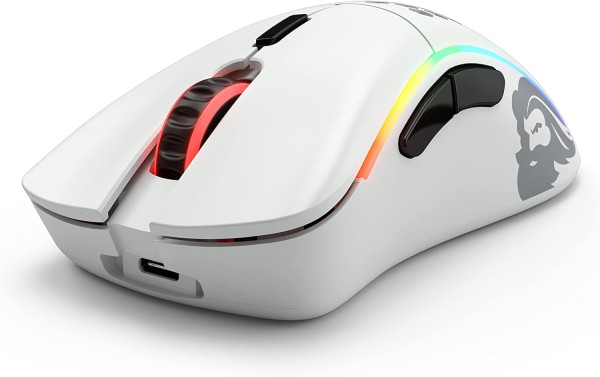 МИШКА GLORIOUS MODEL D WIRELESS MATTE WHITE (GLO-MS-DW-MW) 1