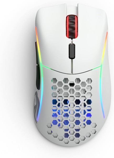 МИШКА GLORIOUS MODEL D WIRELESS MATTE WHITE (GLO-MS-DW-MW) 2
