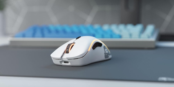 МИШКА GLORIOUS MODEL D WIRELESS MATTE WHITE (GLO-MS-DW-MW) 5