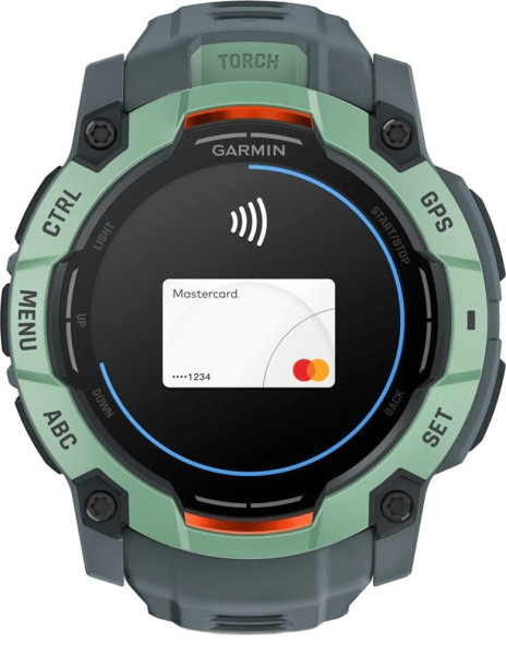 СМАРТ-ГОДИННИК GARMIN INSTINCT 3 50MM AMOLED NEO TROPIC WITH TWILIGHT BAND (010-03020-01) 0