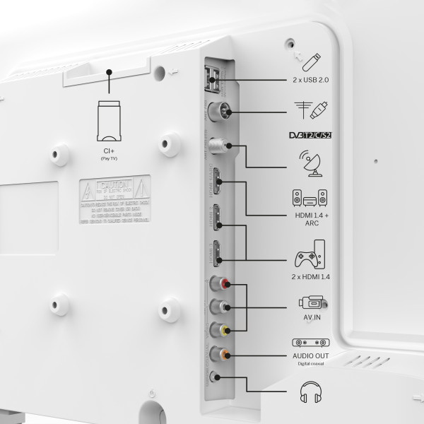 ТЕЛЕВІЗОР THOMSON 40FD2S13W WHITE 40 5