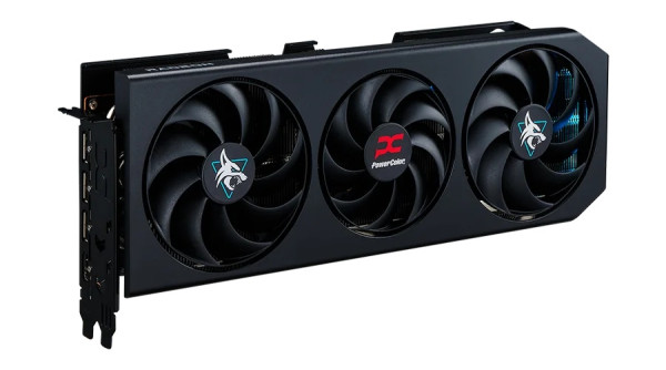 ВИДЕОКАРТА POWERCOLOR HELLHOUND AMD RADEON RX 9070 XT 16GB GDDR6 (RX9070XT 16G-L/OC) 1