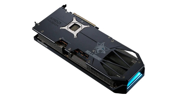 ВИДЕОКАРТА POWERCOLOR HELLHOUND AMD RADEON RX 9070 XT 16GB GDDR6 (RX9070XT 16G-L/OC) 3