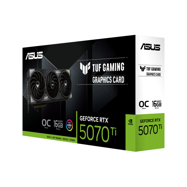 ВІДЕОКАРТА ASUS TUF GAMING GEFORCE RTX 5070 TI 16GB GDDR7 OC EDITION (TUF-RTX5070TI-O16G-GAMING) 10