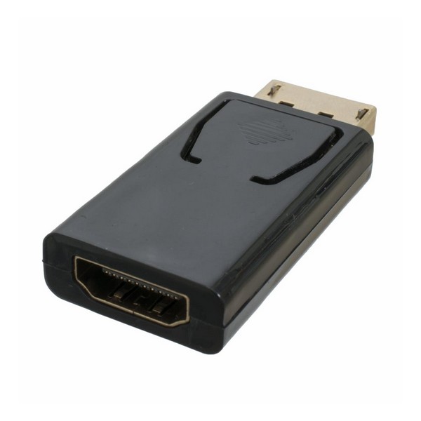 ПЕРЕХІДНИК PATRON DISPLAYPORT (ПАПА) - HDMI (МАМА) BLACK 0.1 М (PN-DP-M/HDMI) 0
